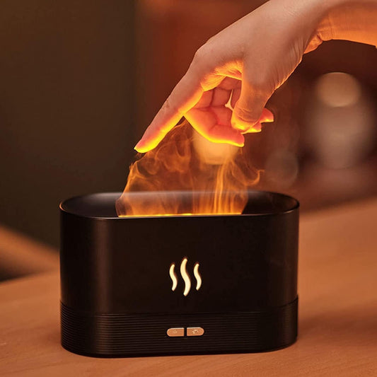FlameMist™ Flame Effect Aroma Diffuser & Ultrasonic Humidifier