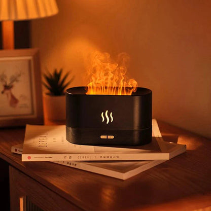 FlameMist™ Flame Effect Aroma Diffuser & Ultrasonic Humidifier